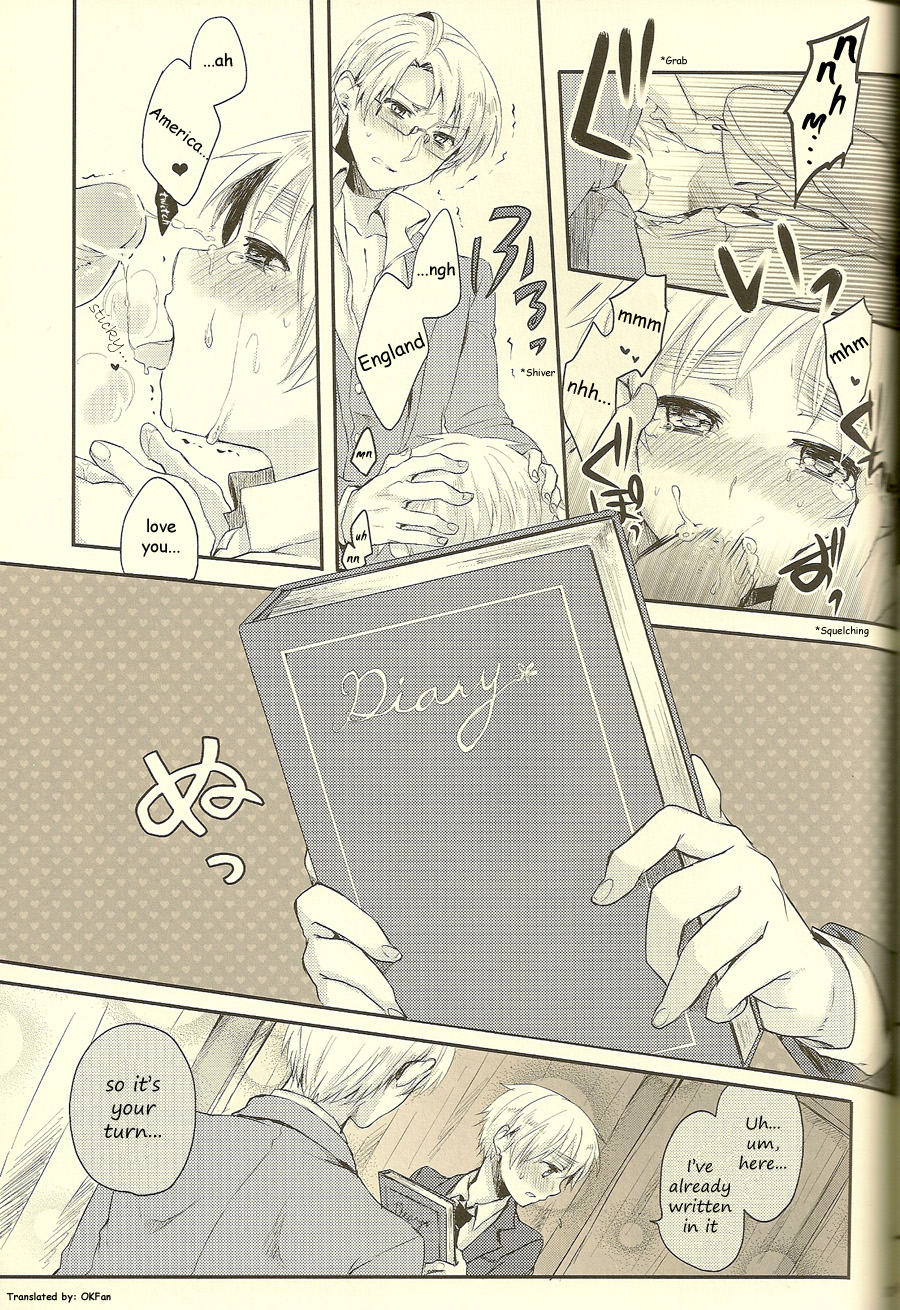 [Yes,sir. (えぷ子)] 童貞よ大志を抱け!! (Axis Powers ヘタリア) [英訳]