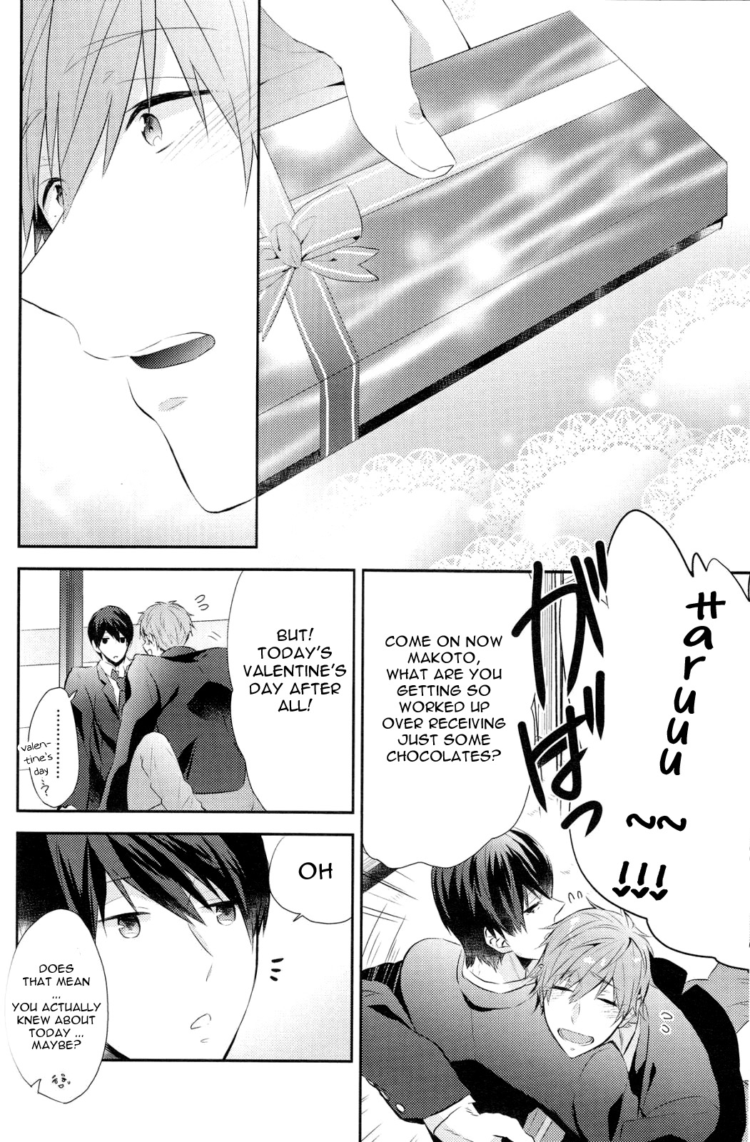 (恋愛サバイバル) [CrashRush (げっし)] 甘くて、苦いの。 (Free!) [英訳]