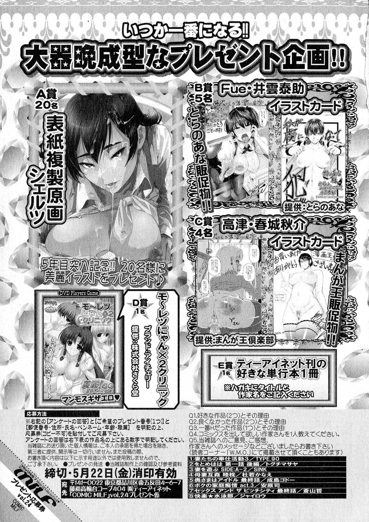 コミックミルフ 2015年6月号 Vol.24