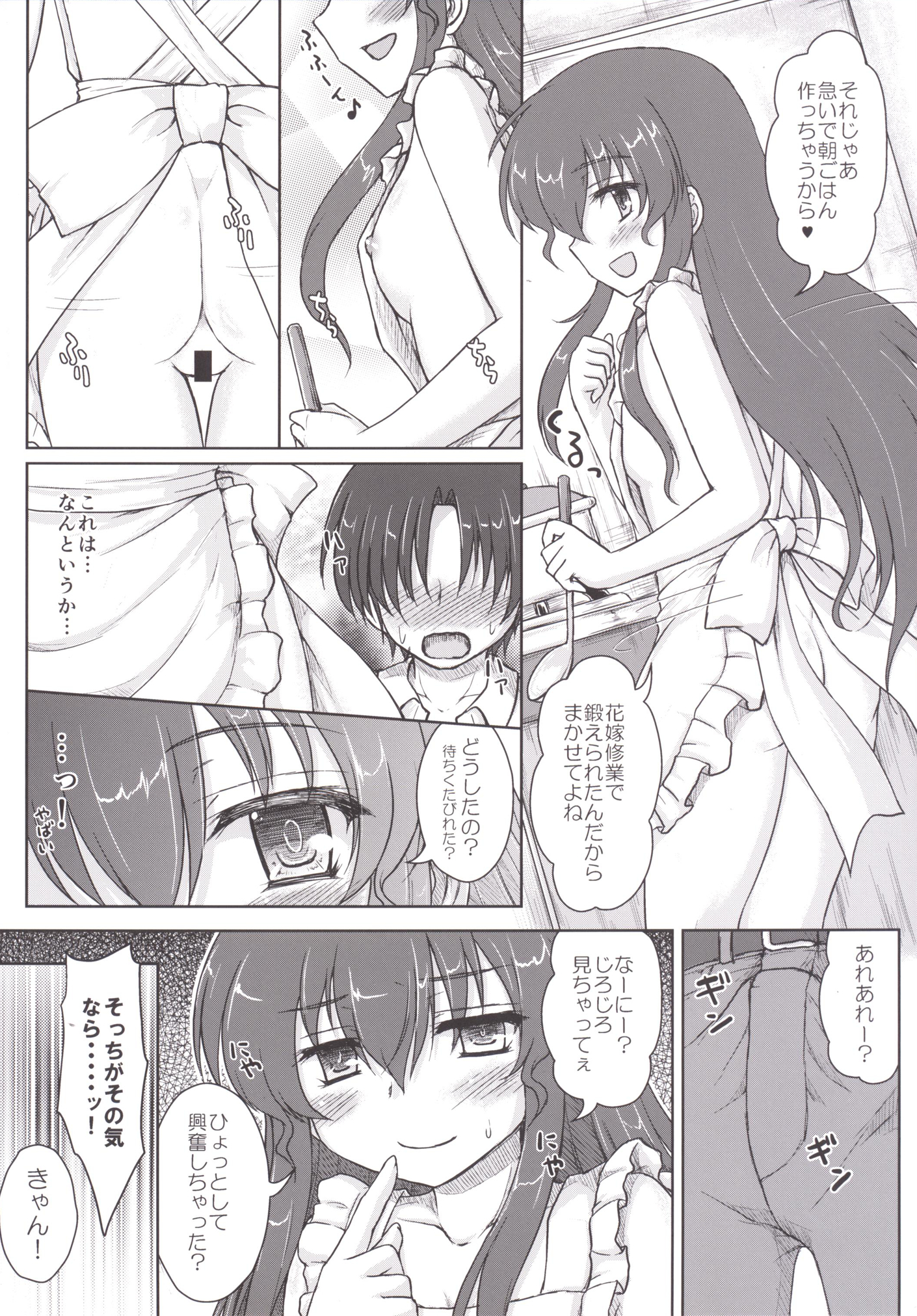 [にゅうたいぷ研究所 (理)] ケッコンカッコテン (東方Project)