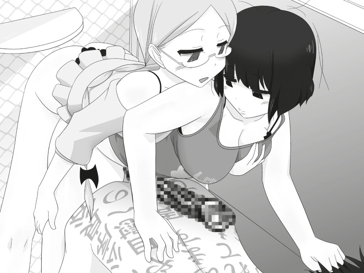 [ASF (og)] 略してフタ娘が男にイラマチオしたり教師から折檻を受けたりする本 [DL版]