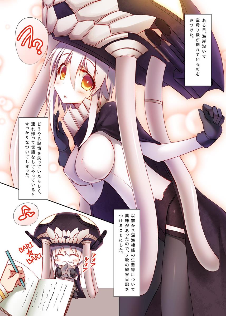 (C85) [AIR BOX (YU-TA)] ヲ級観察日記 (艦隊これくしょん -艦これ-)