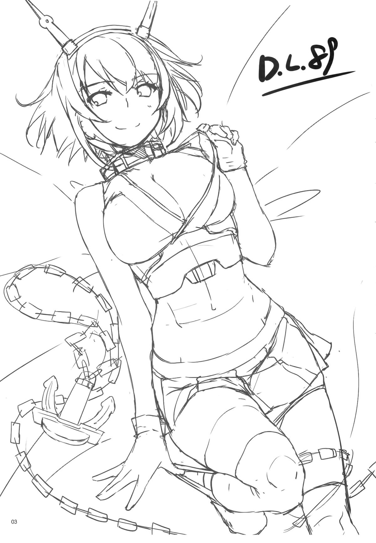 (サンクリ65) [Digital Lover (なかじまゆか)] D.L. action 89 (艦隊これくしょん -艦これ-) [中国翻訳]