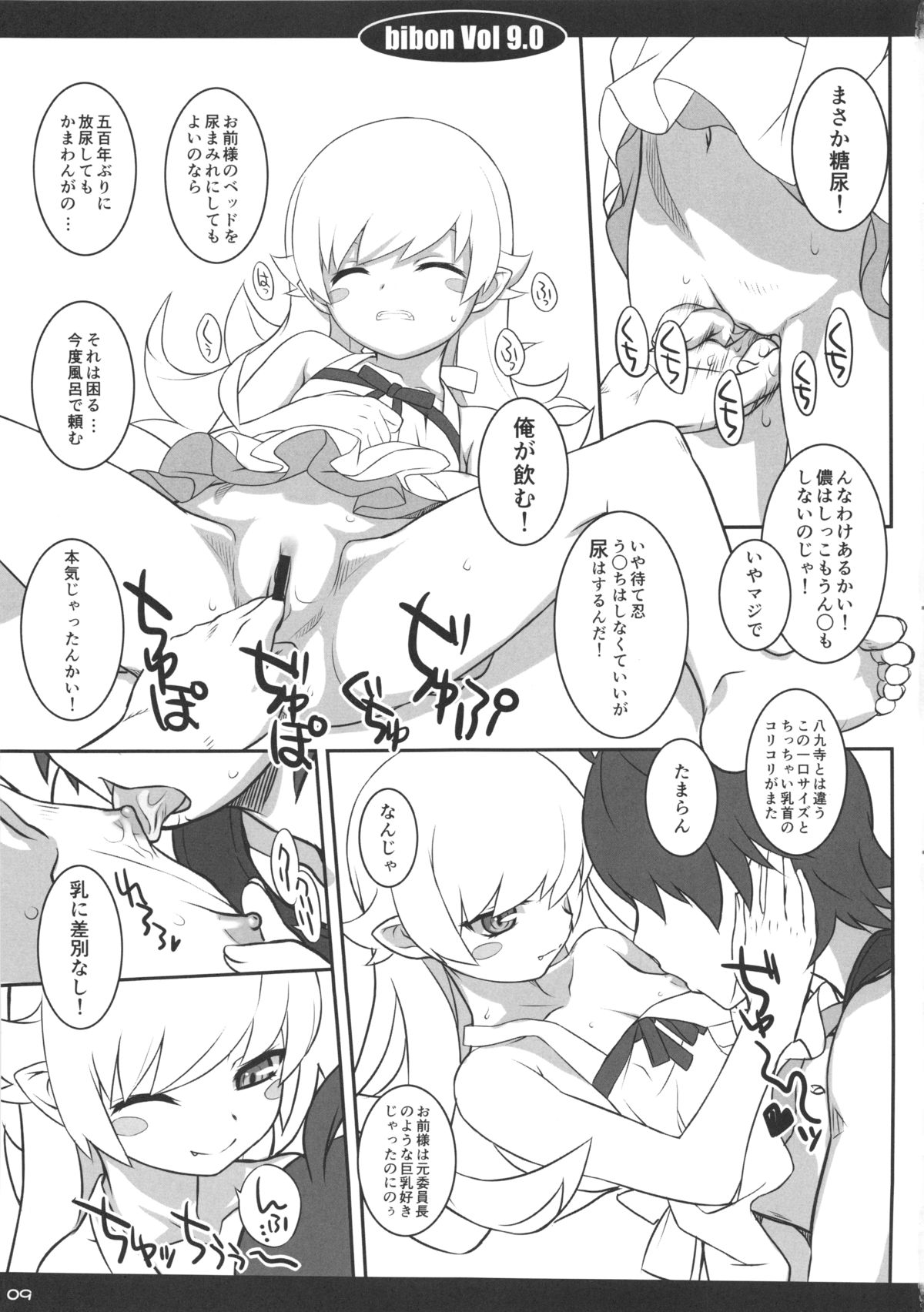 (C84) [CHILLED HOUSE (葵久美子)] bibon Vol 9.0 (化物語)