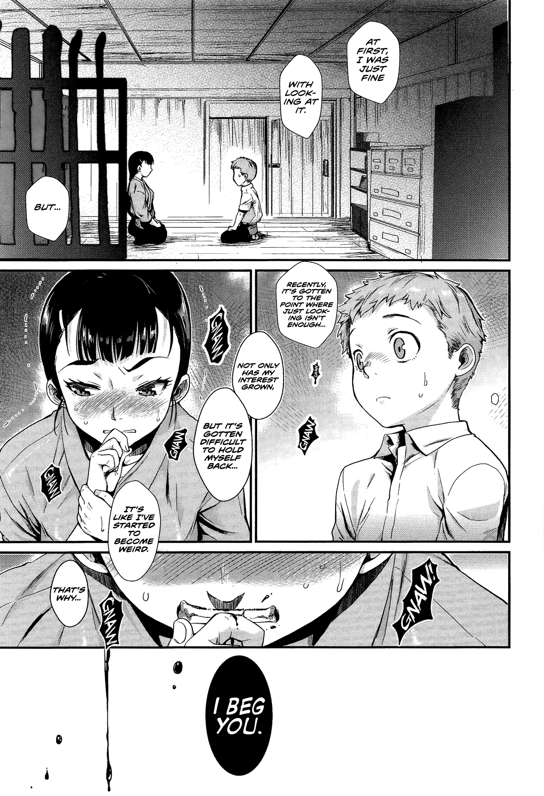 [カタセミナミ] 縛ってアイして。 第1-2章 [英訳]