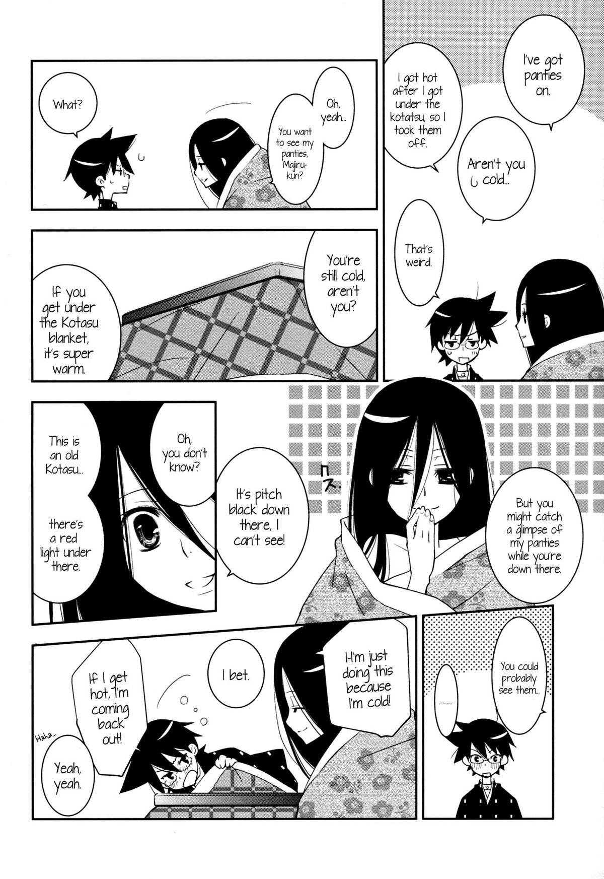 (C79) [ひとまろん (せとうちすま子)] 鍵穴劇場少女9 (さよなら絶望先生) [英訳]