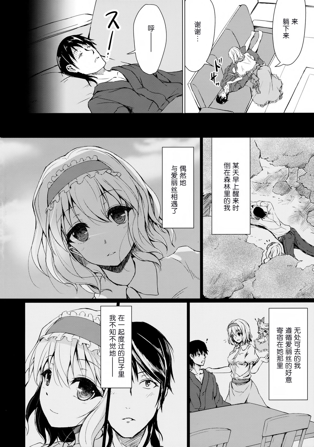 (例大祭11) [ゆうさりつかた (淡夢)] Call me, "Alice"! (東方Project) [中国翻訳]