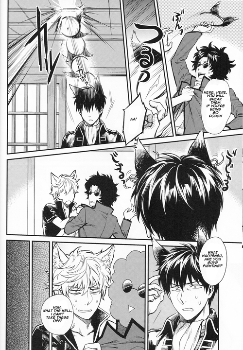 (HARUCC19) [3745HOUSE (ミカミタケル)] LIKE CAT AND DOG (銀魂) [英訳]