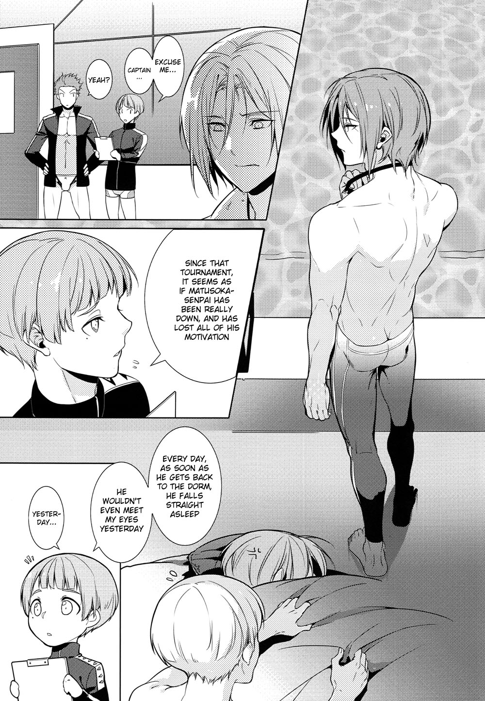 (恋愛ジョーズ) [キャンディー屋 (シロウリ、Soul)] リンちゃん!頑張れ!!#2 (Free!) [英訳]