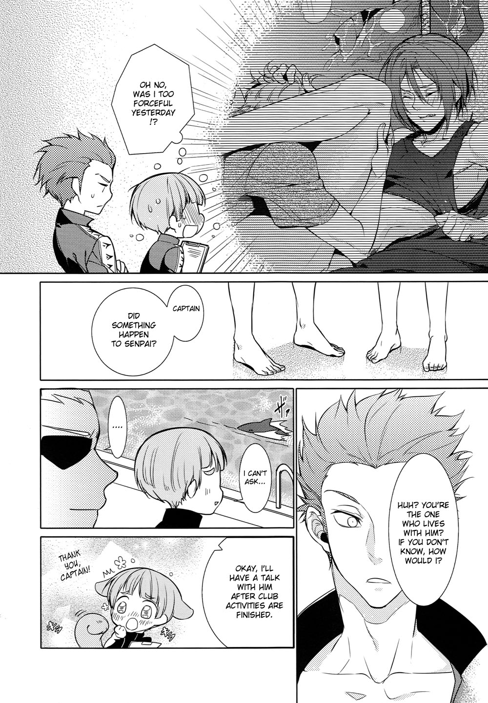 (恋愛ジョーズ) [キャンディー屋 (シロウリ、Soul)] リンちゃん!頑張れ!!#2 (Free!) [英訳]