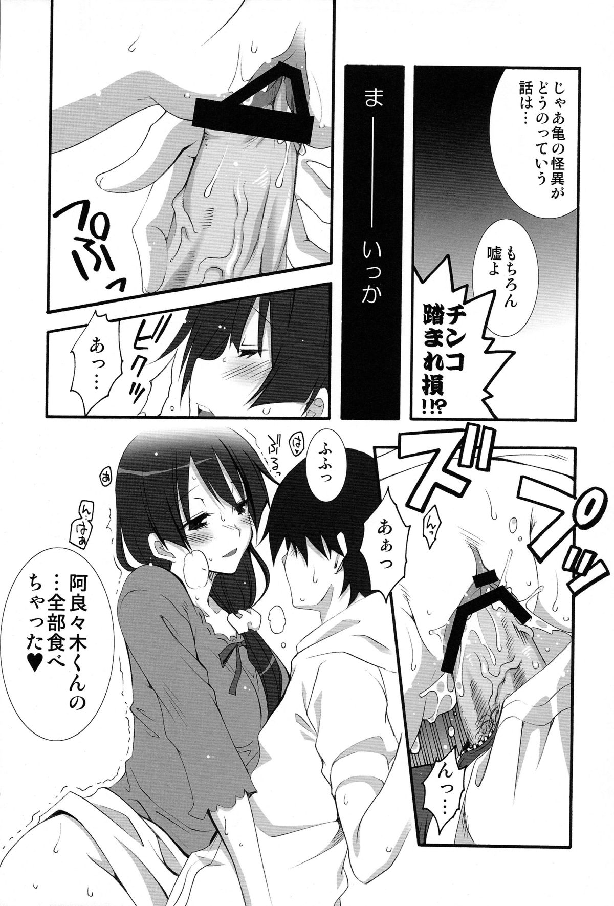 (COMIC1☆6) [MIX-ISM (犬威赤彦)] ナイショの×××。 (化物語)