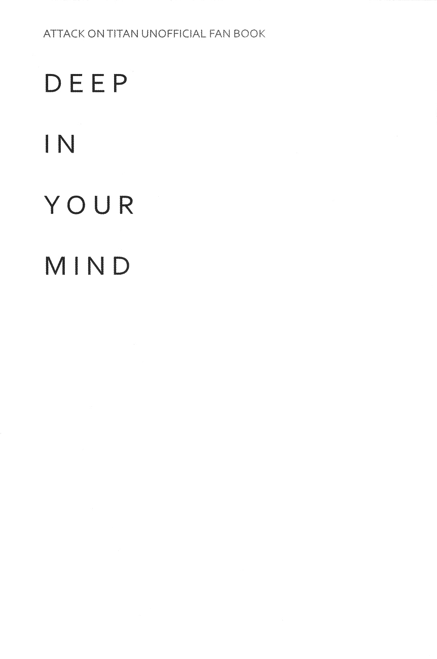 (壁外調査博) [相対電子ブルー (寿司小僧)] DEEP IN YOUR MIND (進撃の巨人) [英訳]