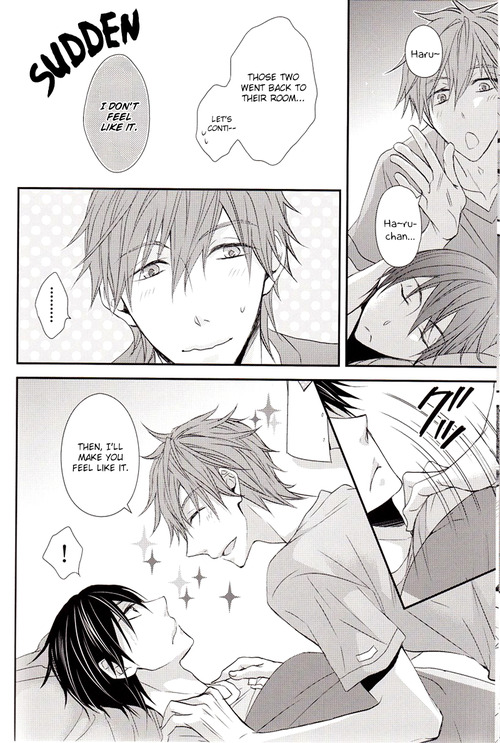 (GOOD COMIC CITY 20) [俺ism (卯月潤)] 今夜はちょっとだけ。 (Free!) [英訳]