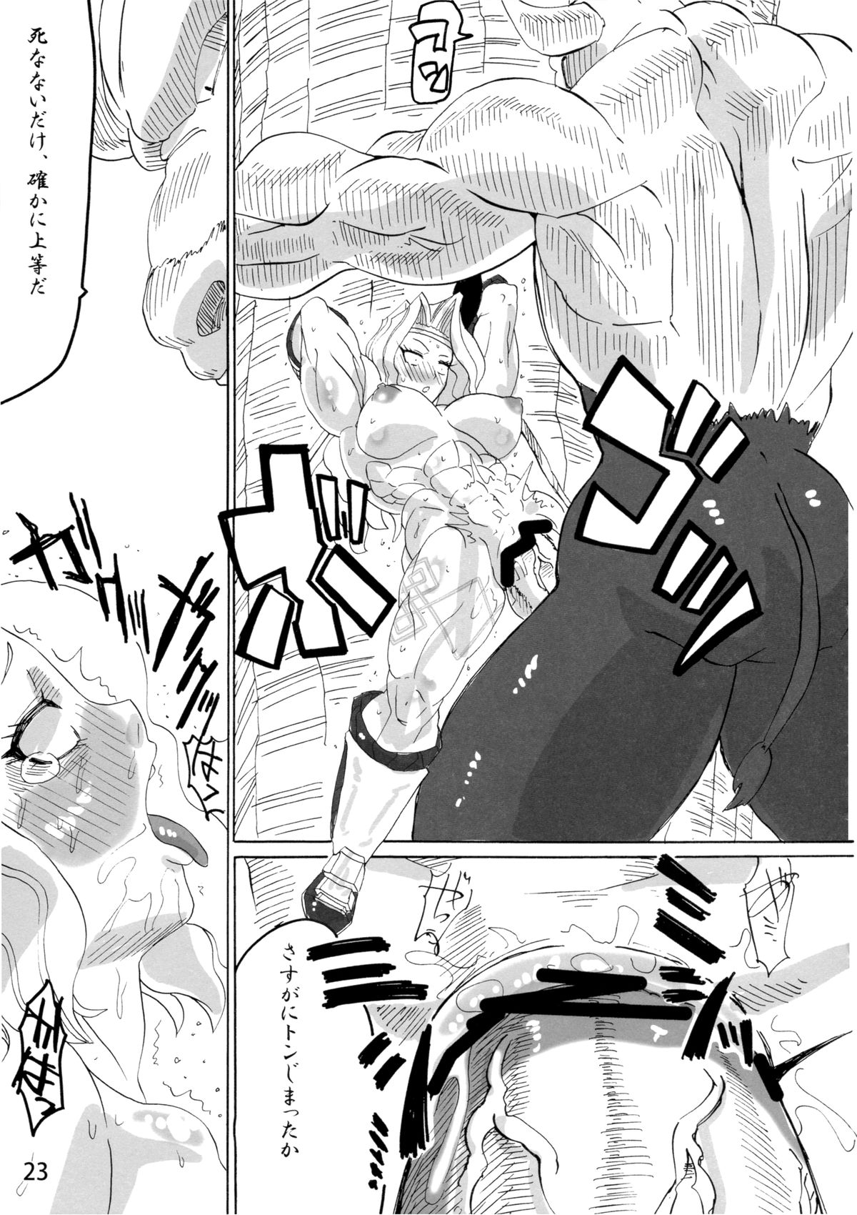 (C81) [空は血みどろ (Jackasss)] Violent Passion (ドラゴンズクラウン)