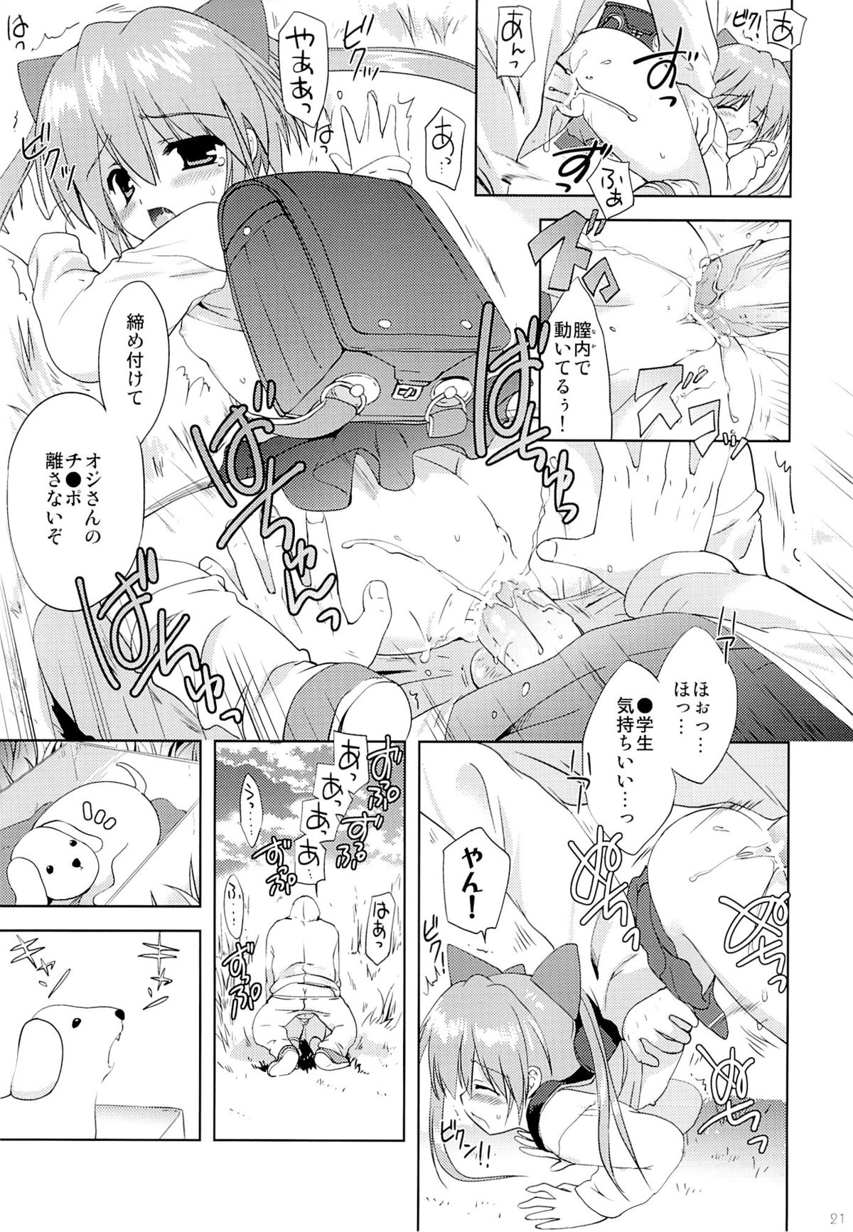 [こりすや (こりす)] 川原の仔犬