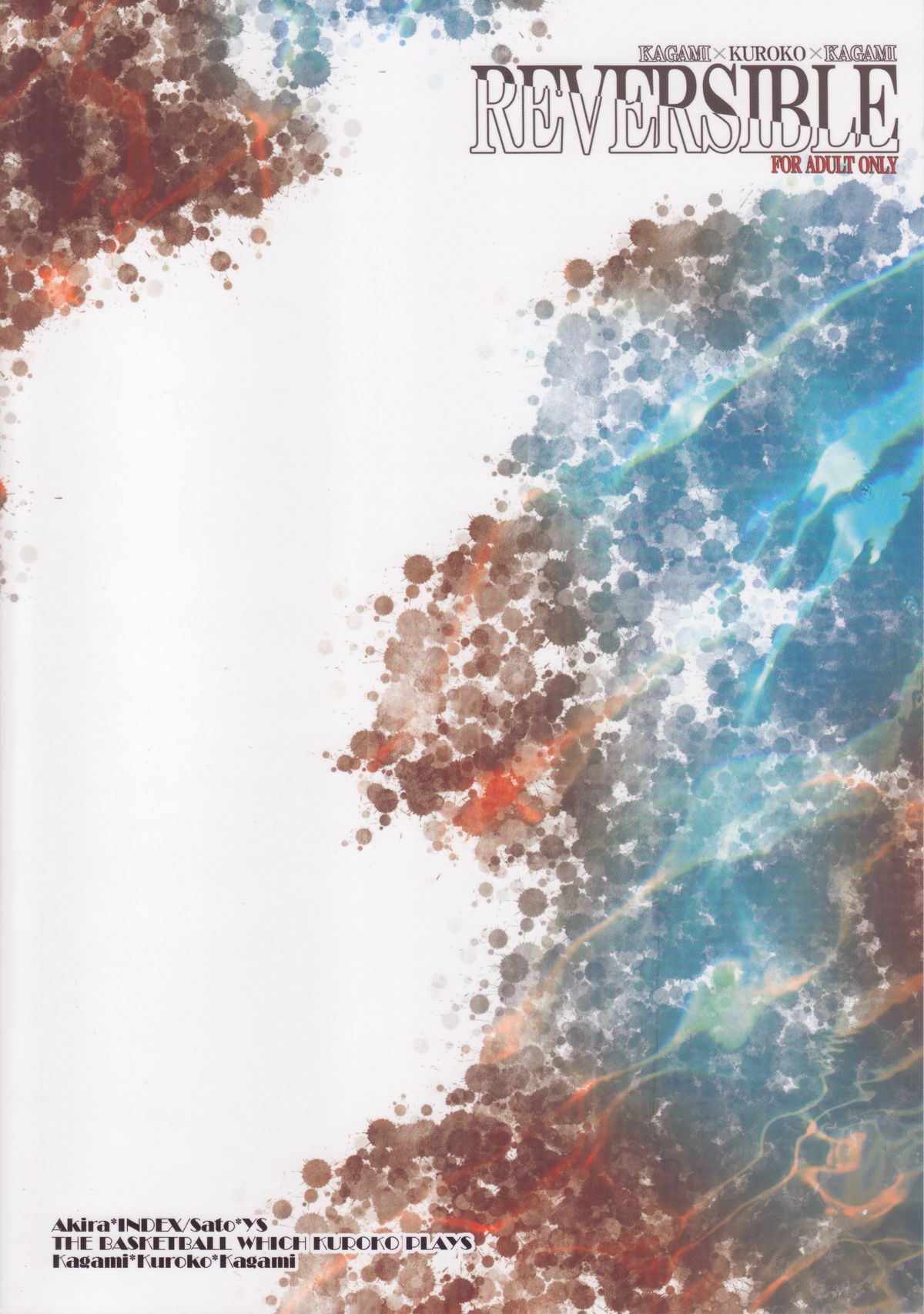 (SPARK7) [INDEX、YS (アキラ、佐藤)] REVERSIBLE (黒子のバスケ)