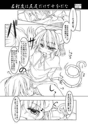 【ののの（むむむ）】「君襲は尻尾だけで十分だな」（東方Project）