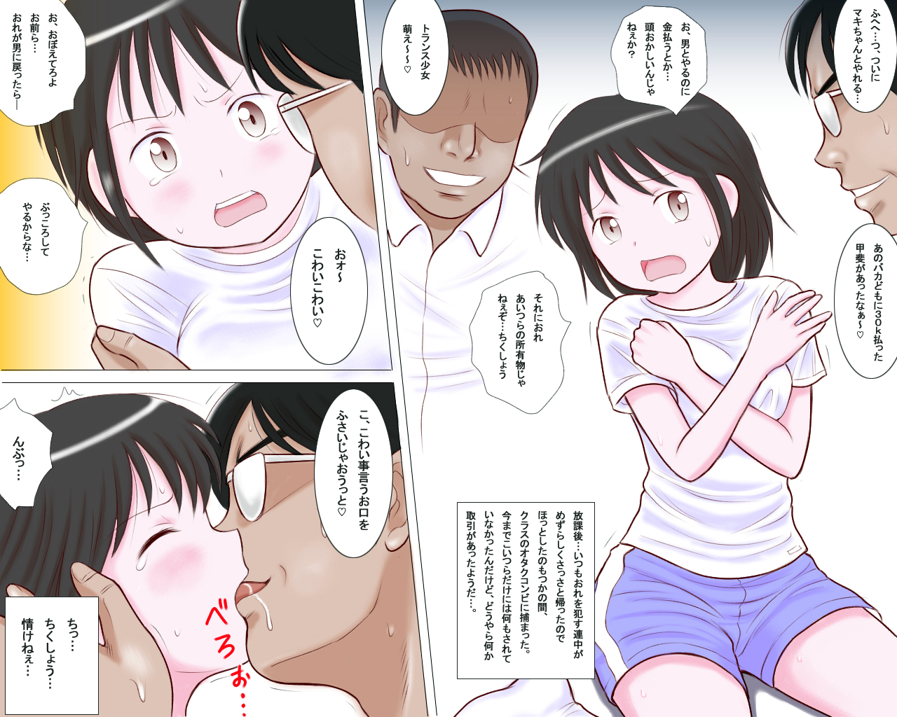 [ドリチンワークス] 女体化男子校生 マキ