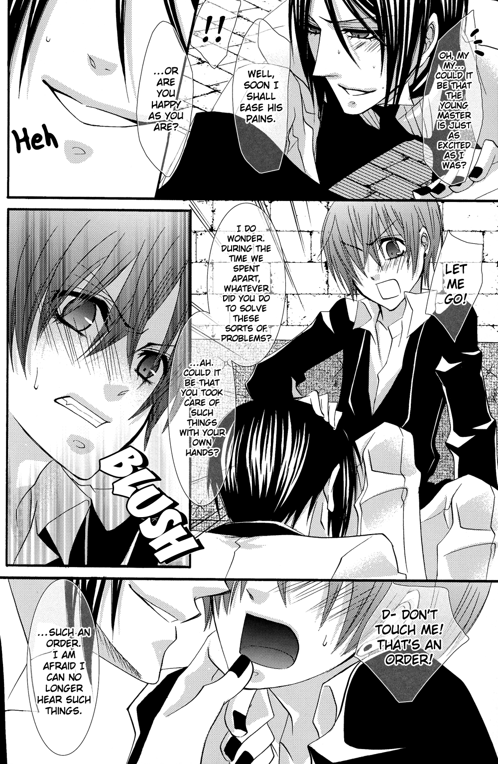 [ぴんくのこねこ (なおきち。)] Cage (黒執事) [英訳]