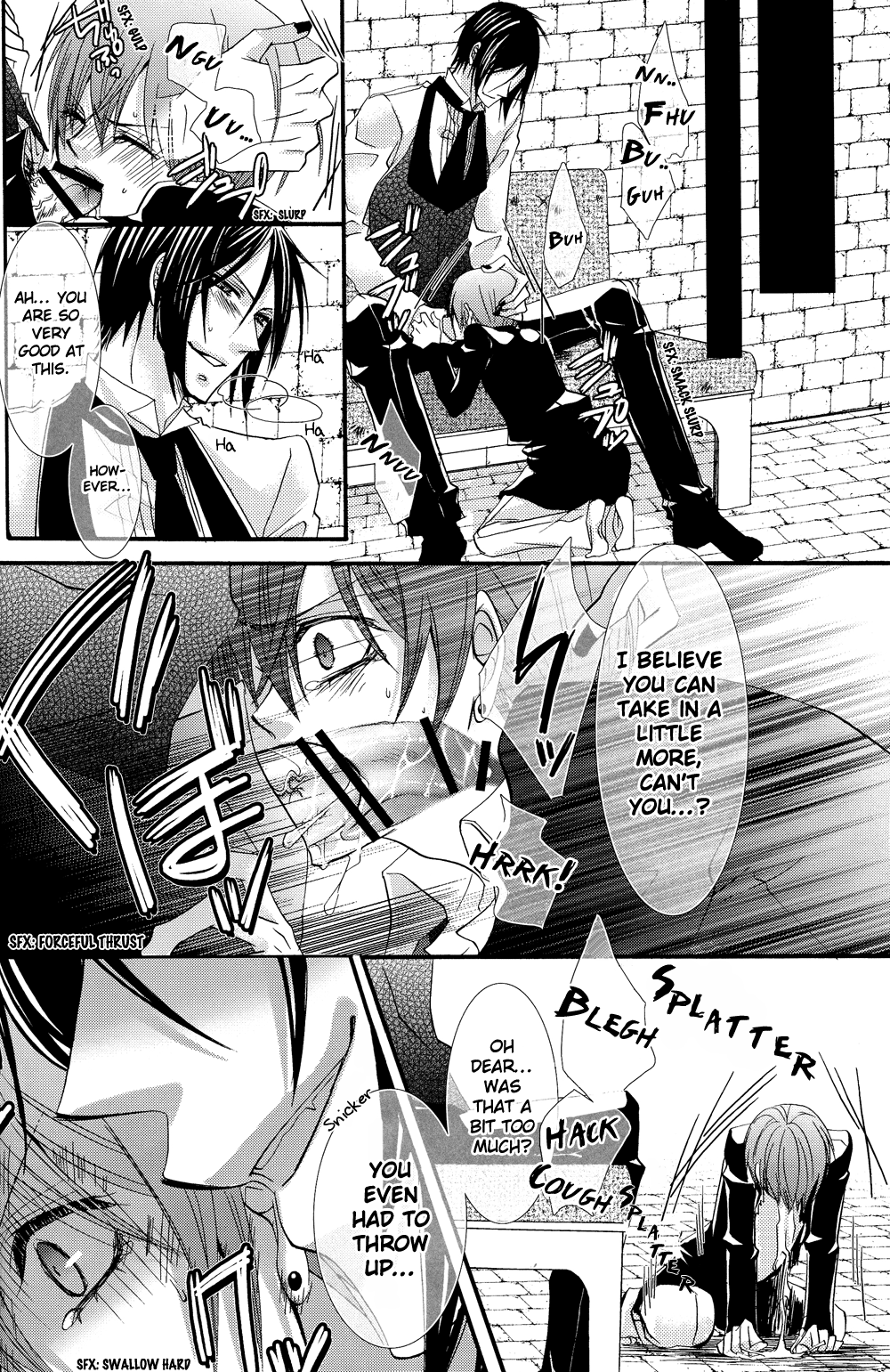 [ぴんくのこねこ (なおきち。)] Cage (黒執事) [英訳]