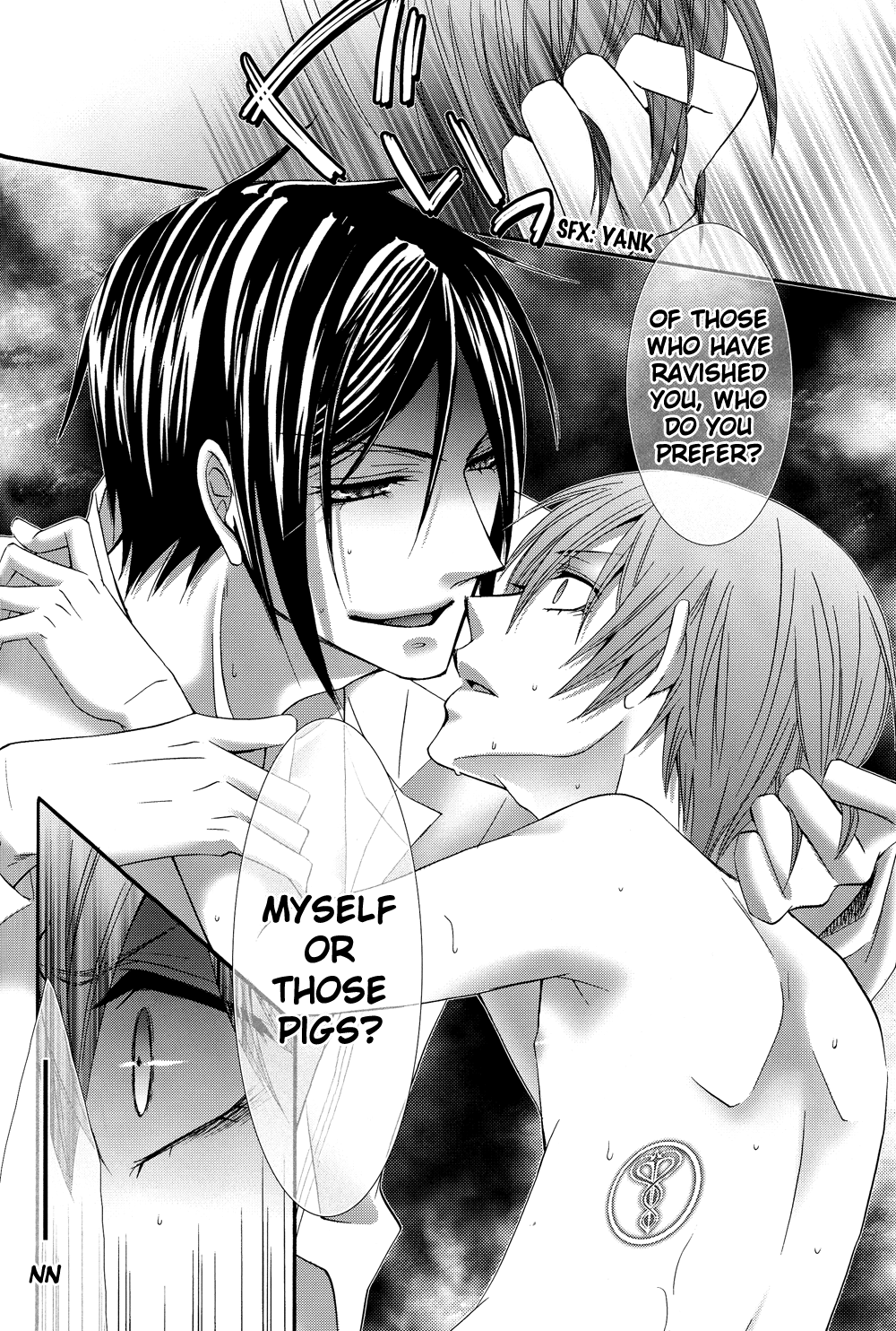 [ぴんくのこねこ (なおきち。)] Cage (黒執事) [英訳]