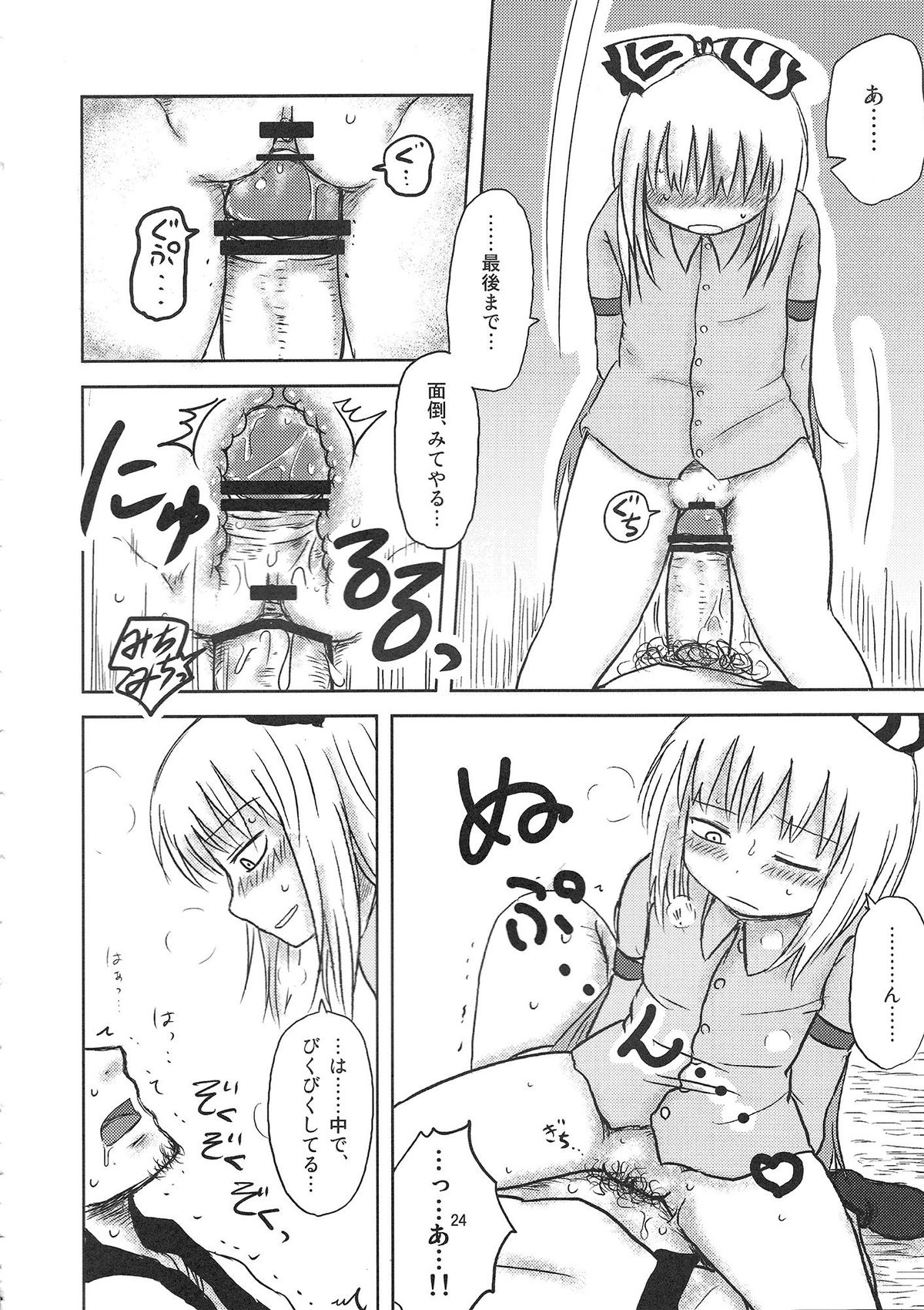 (C78) [川豚毒 (加藤フグオ)] するだけ。 (東方Project)