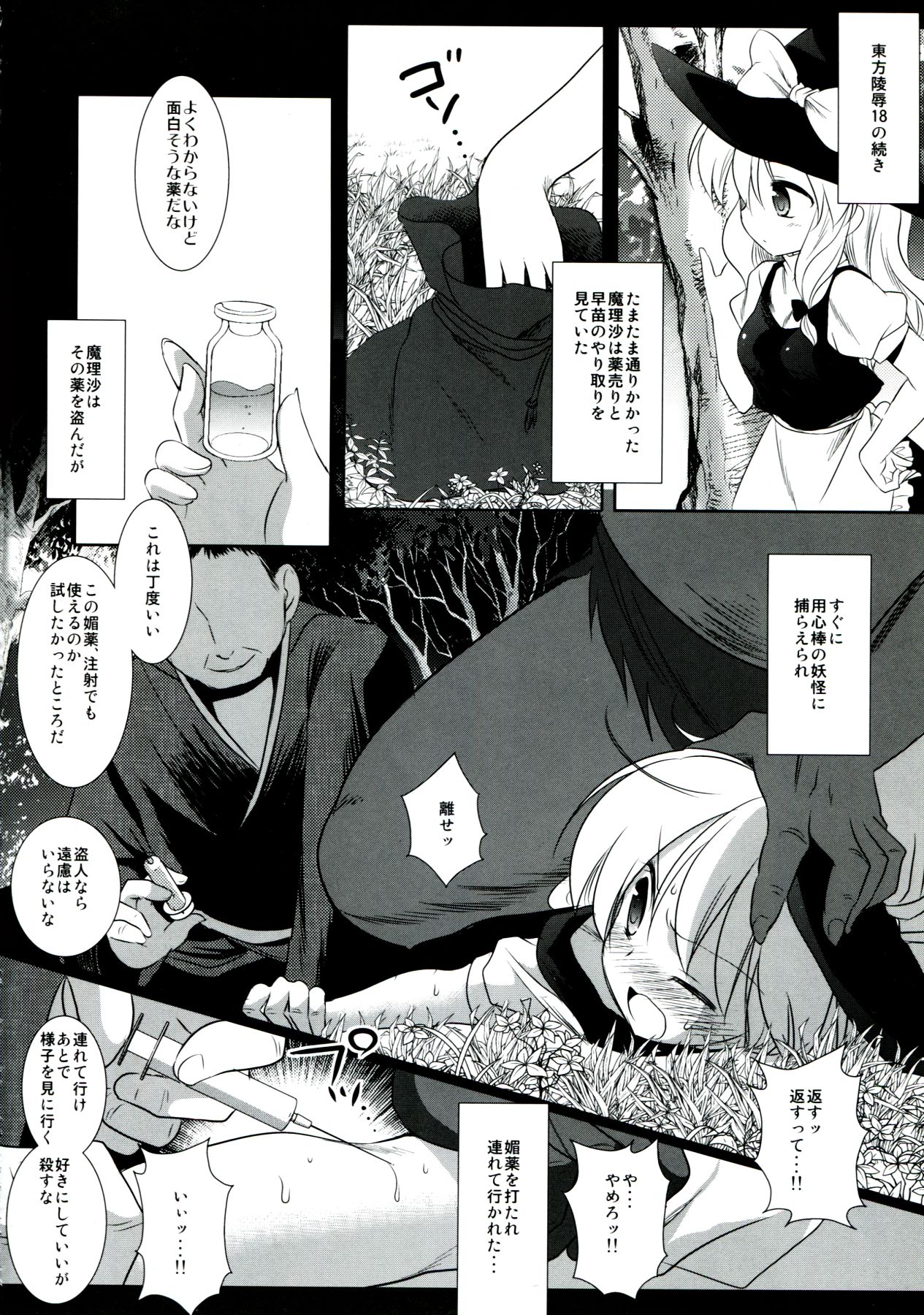 (例大祭9) [ナギヤマスギ (那岐山)] 東方陵辱19 (東方Project)