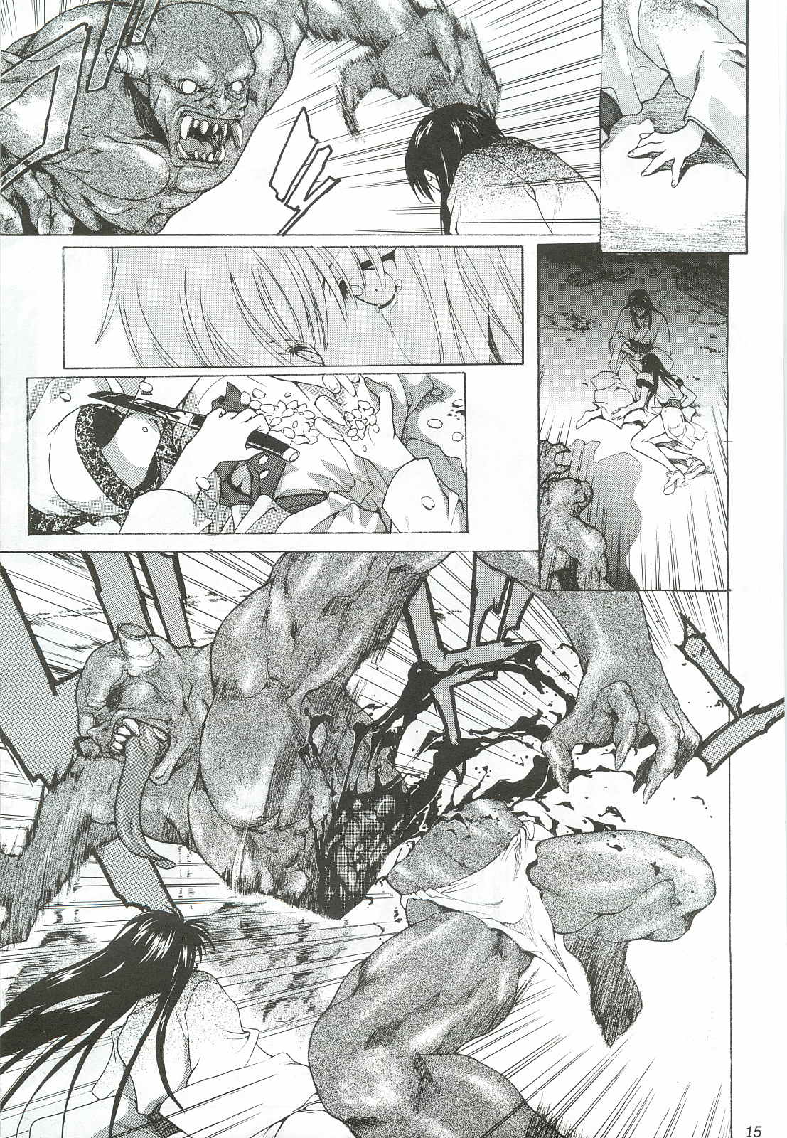 (C55) [犯罪天国 (ハセイアガナ)] 櫻花綺譚・参 (サムライスピリッツ)