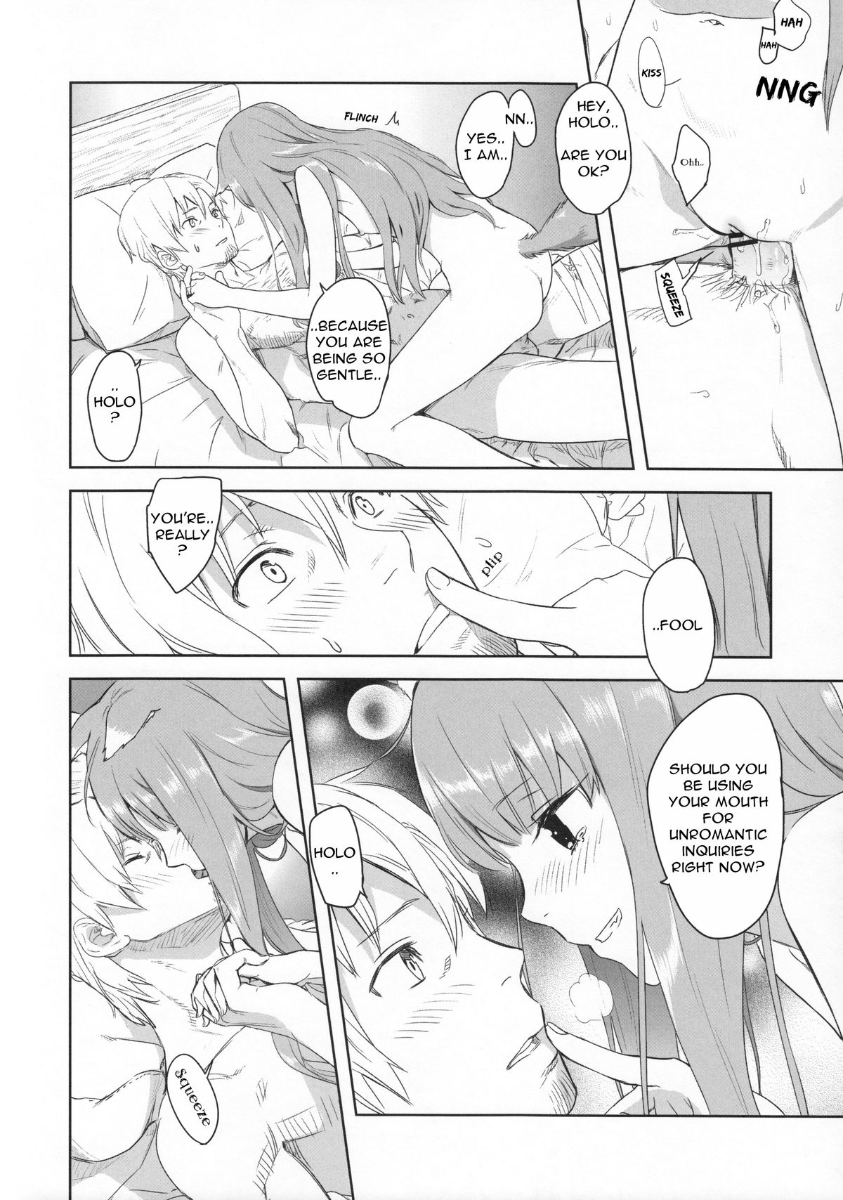 (C83) [アジサイデンデン (川上六角、小鳥遊レイ)] Harvest II (狼と香辛料) [英訳]