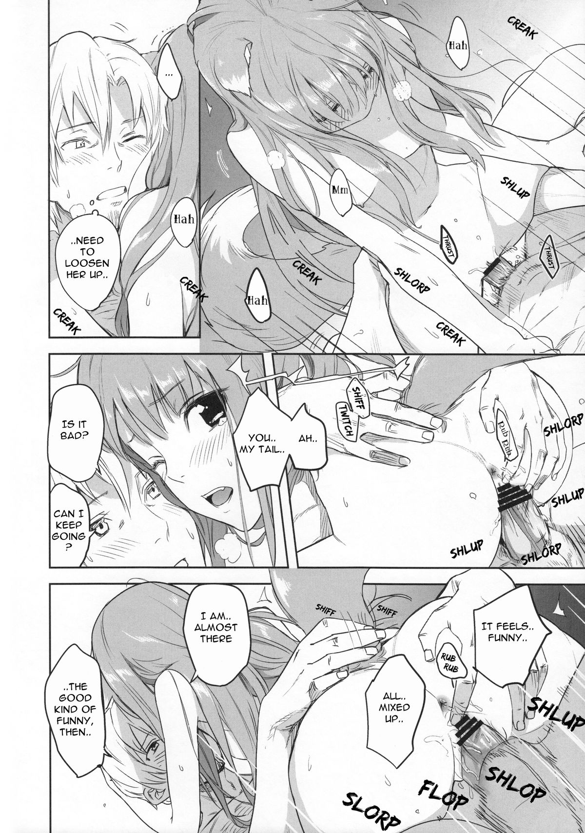 (C83) [アジサイデンデン (川上六角、小鳥遊レイ)] Harvest II (狼と香辛料) [英訳]