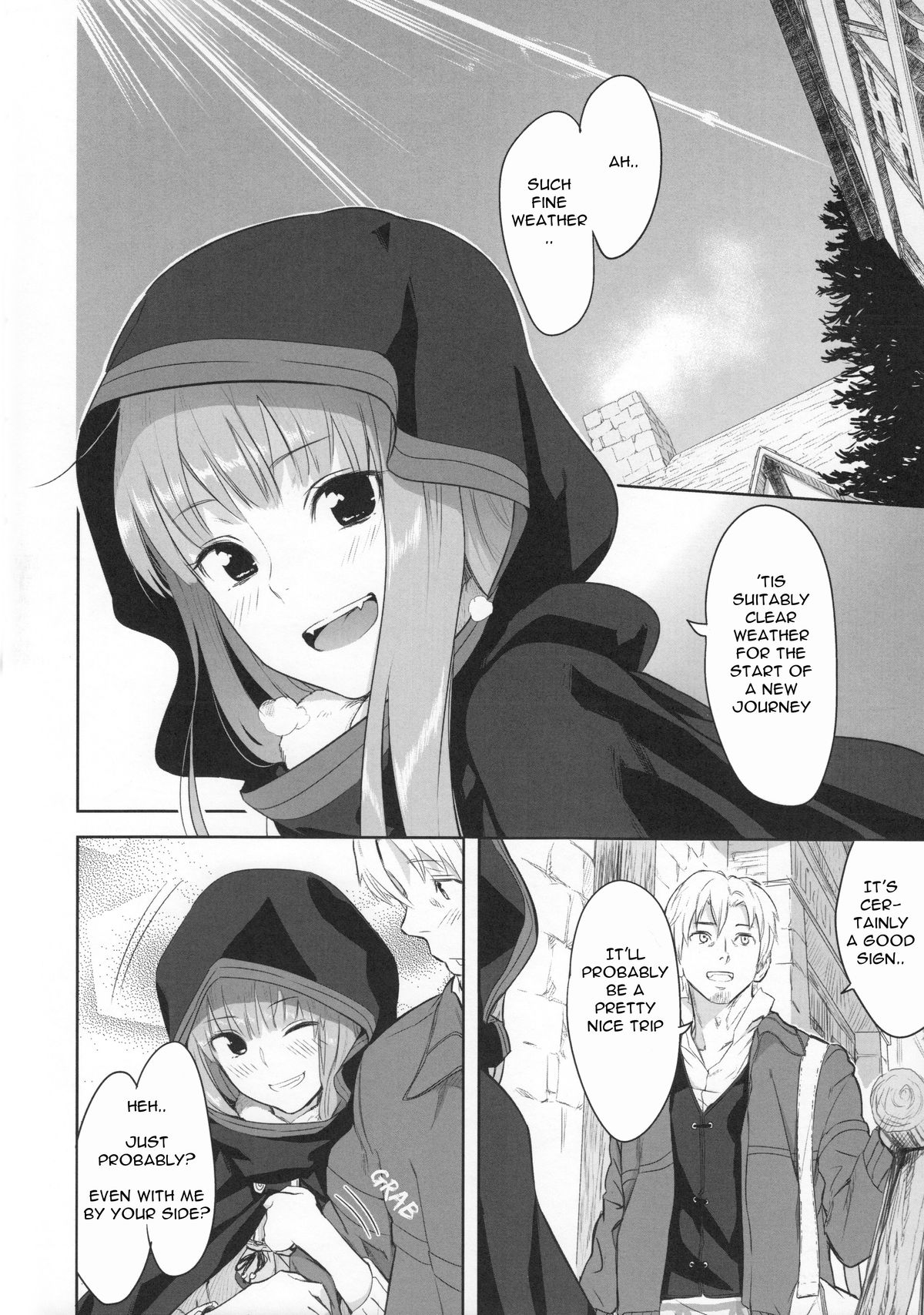 (C83) [アジサイデンデン (川上六角、小鳥遊レイ)] Harvest II (狼と香辛料) [英訳]