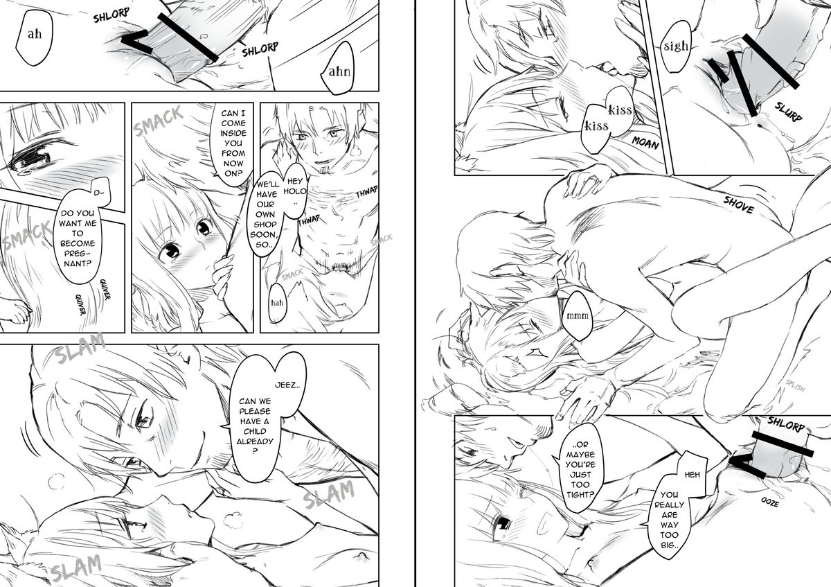 (C83) [アジサイデンデン (川上六角、小鳥遊レイ)] Harvest II (狼と香辛料) [英訳]