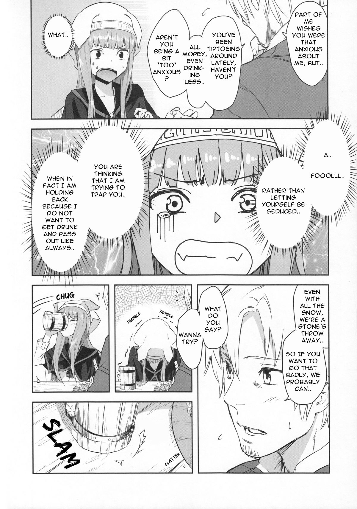(C83) [アジサイデンデン (川上六角、小鳥遊レイ)] Harvest II (狼と香辛料) [英訳]