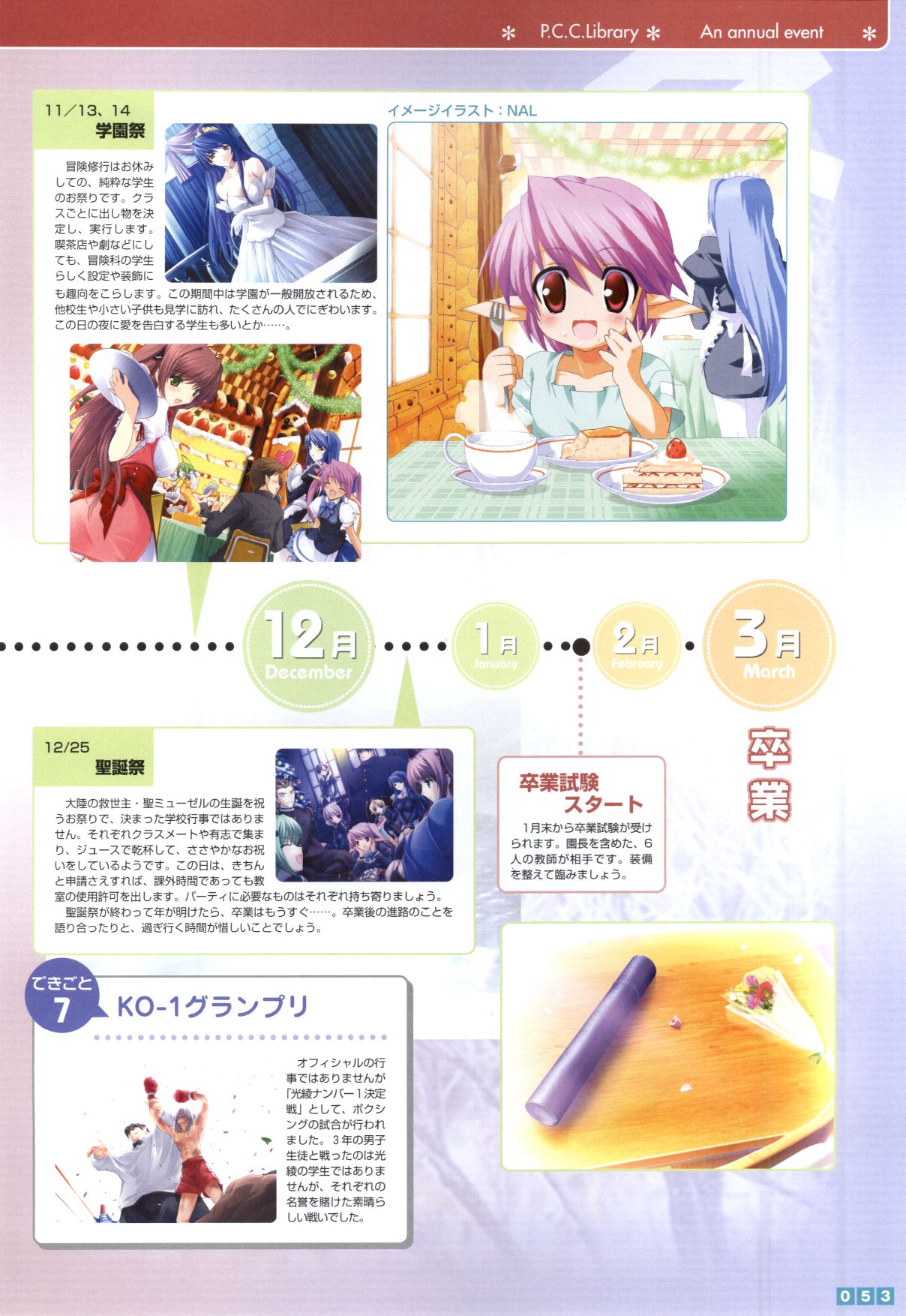 [おにぎりくん、月餅] ぱすてるチャイム Continue Visual Collection