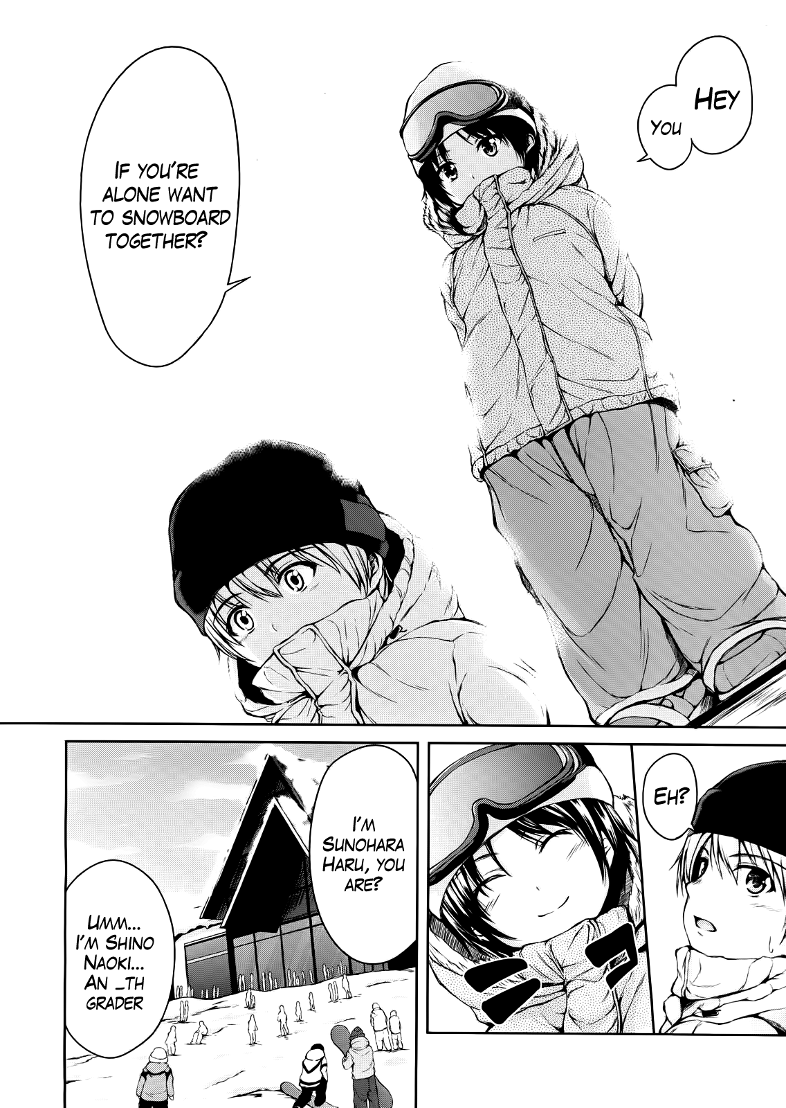 [立花オミナ] 雪山♡ハーレム (COMIC MUJIN 2013年1月号) [英訳]