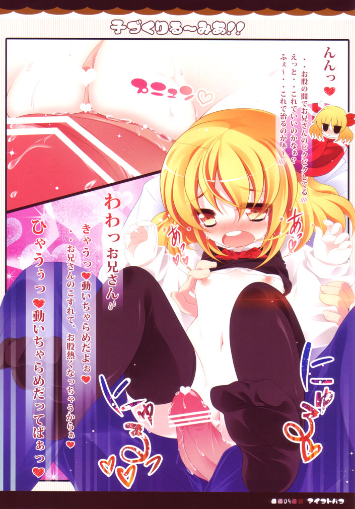 (例大祭9) [アイコトバコ (ごりやく)] 子づくりるーみあ！！ (東方Project)