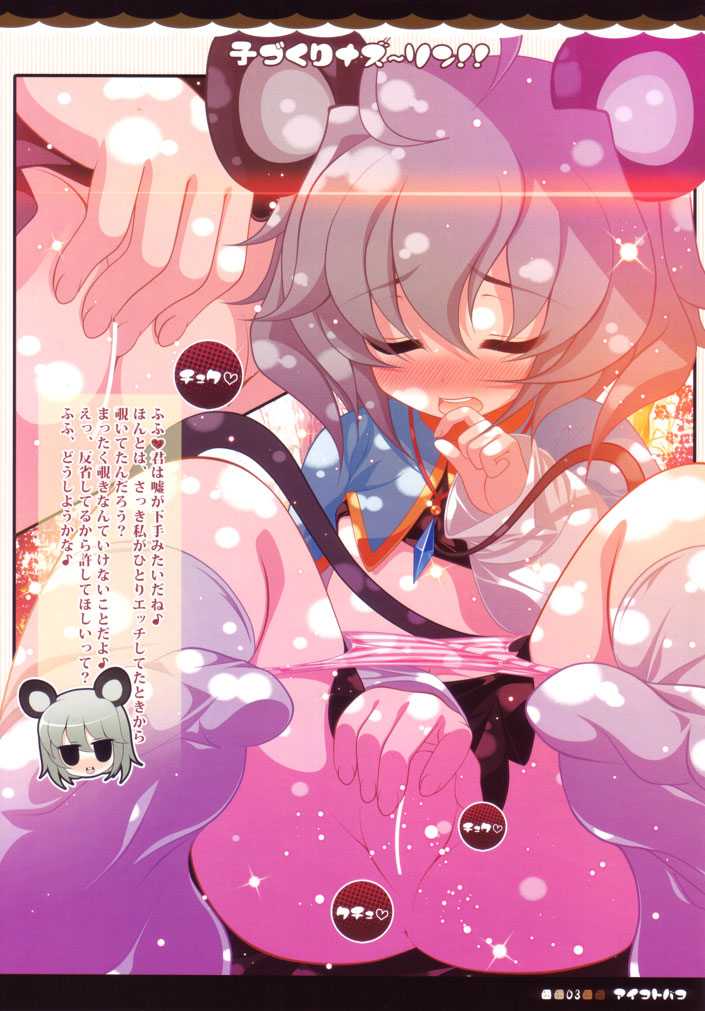 (例大祭SP2) [アイコトバコ (ごりやく)] 子づくりナズーリン！！ (東方Project)