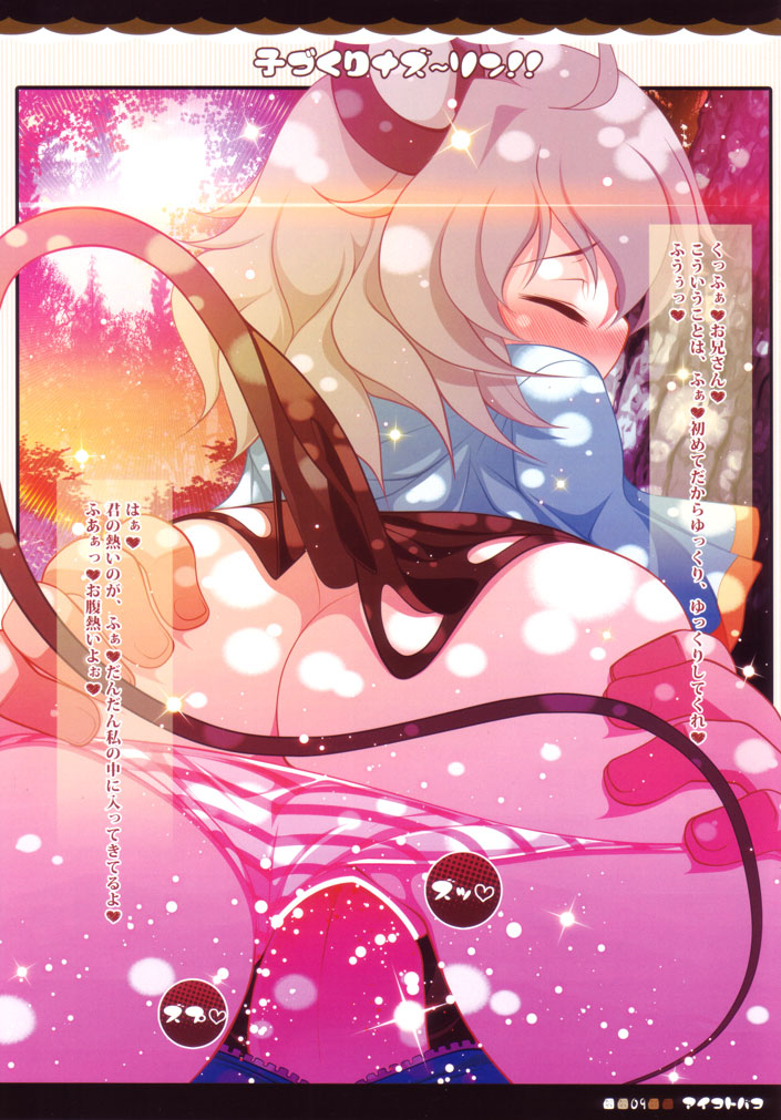 (例大祭SP2) [アイコトバコ (ごりやく)] 子づくりナズーリン！！ (東方Project)