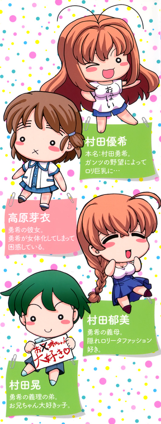 [島本晴海。] ちぇんじで!