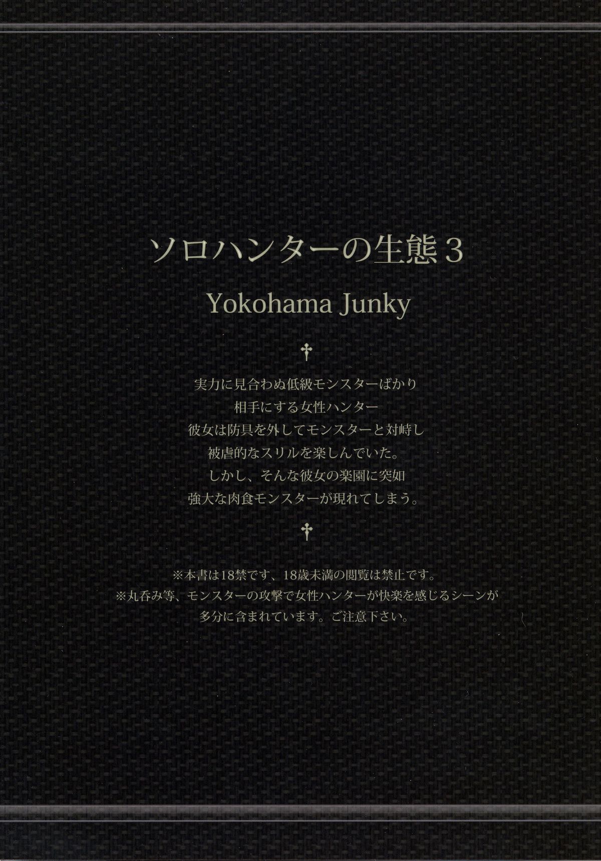 (C81) [Yokohama Junky (魔狩十織)] ソロハンターの生態3 (モンスターハンター)
