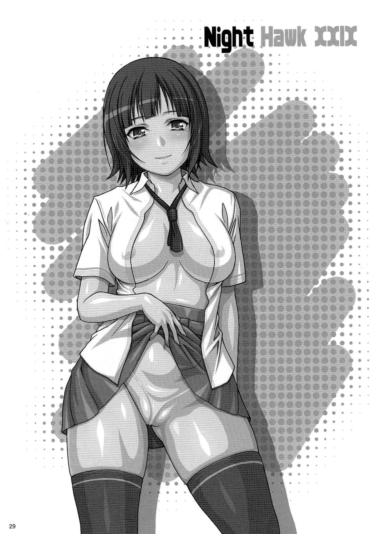 (C82) [あっかんBi～ (柳ひろひこ)] Night Hawk XXIX (僕は友達が少ない) [英訳]