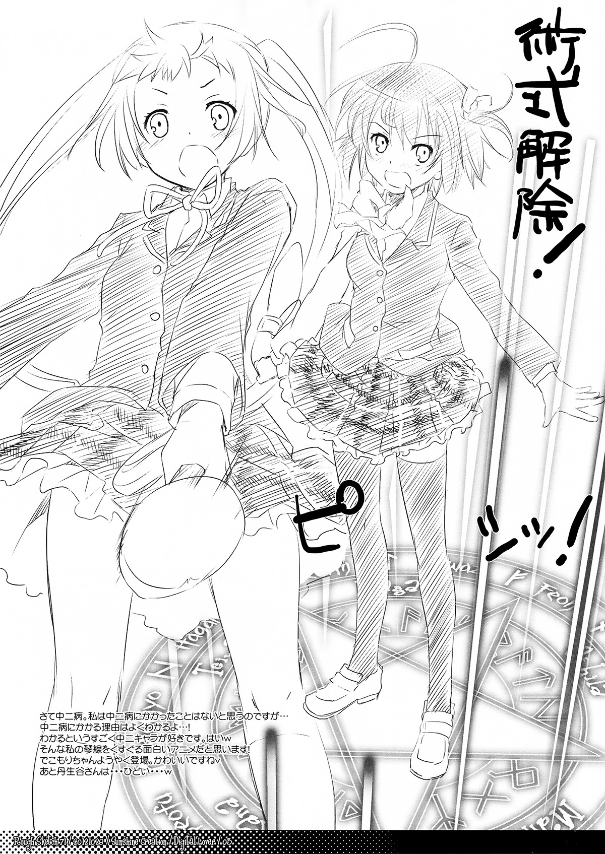 (サンクリ57) (同人誌) [Digital Lover (なかじまゆか)] Rough Sketch 71