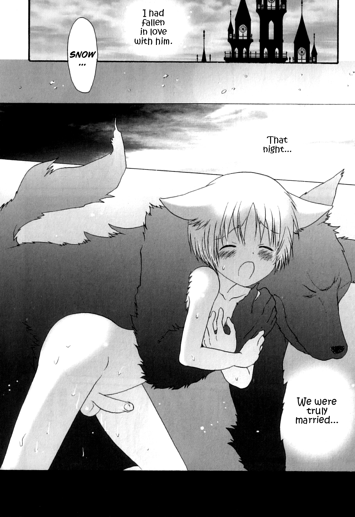 [星逢ひろ] 黒い城主と白い姫 (オトコのコHEAVEN Vol.5) [英訳]