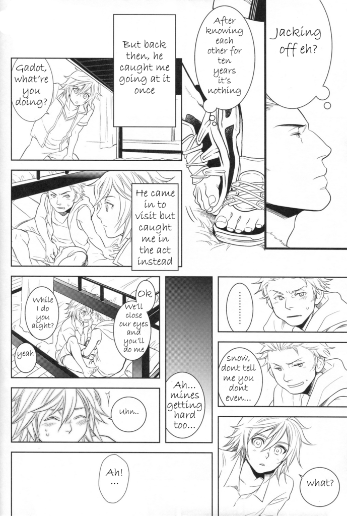 (C78) [Kureten (琢磨)] Saves me (ファイナルファンタジーXIII) [英訳] [ページ欠落]