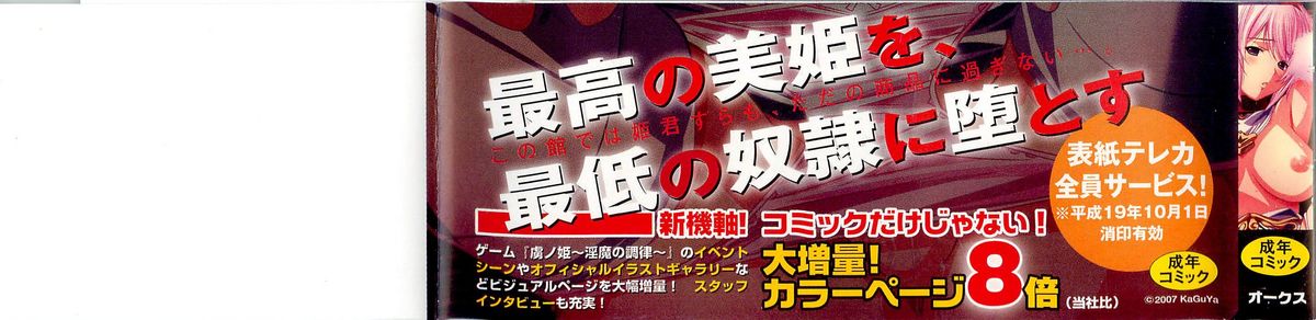 [アンソロジー] 虜ノ姫～淫魔の調律～アンソロジーコミックEX [2007-08-25]