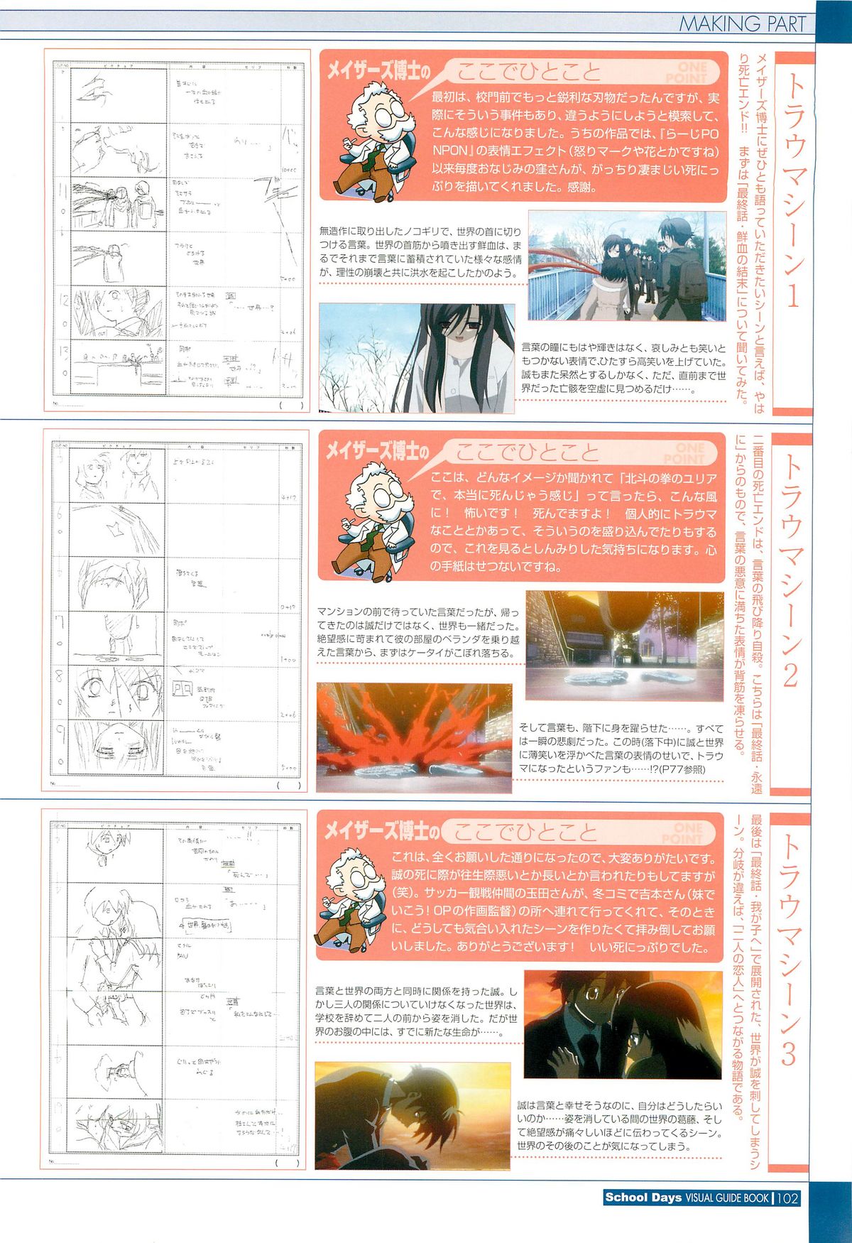 School Days ビジュアル・ガイドブック