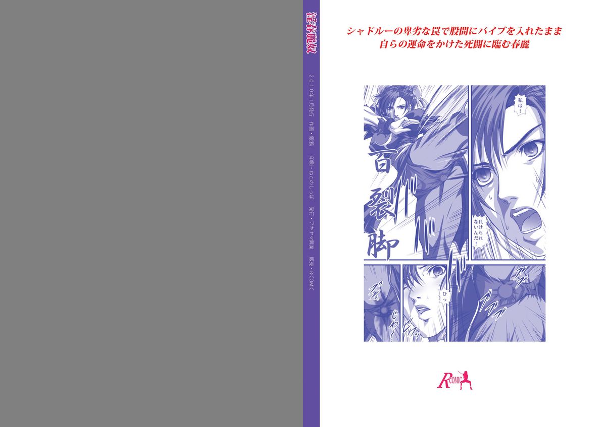 [アキヤマ興業 (銀狐)] 淫春麗奴-肉獄の女格闘家- (ストリートファイター)