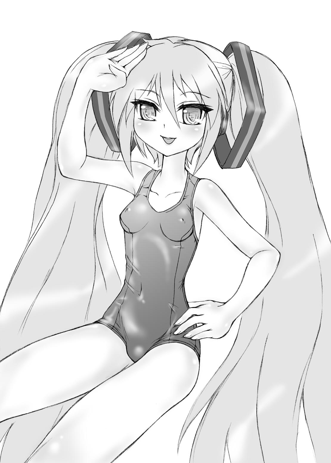 [あんずシロップ (ひ～もす)] みくみず (ボーカロイド) [DL版]