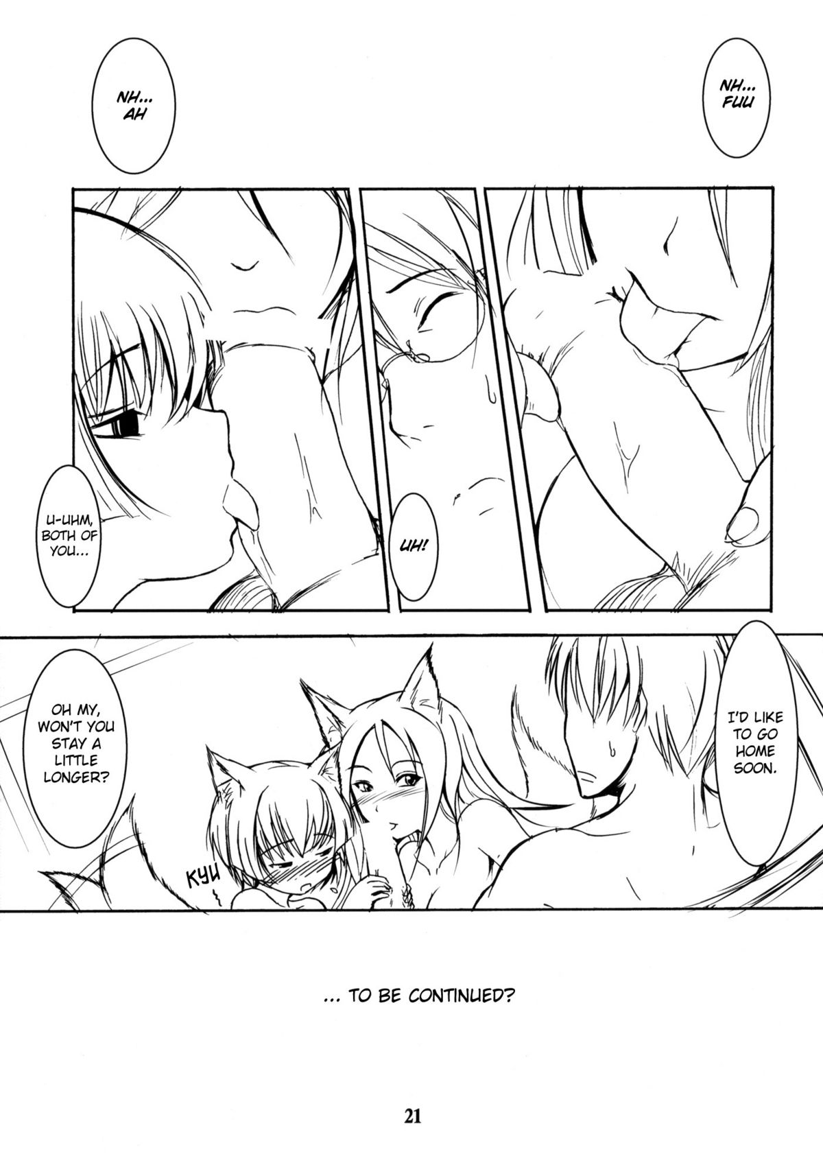 (サンクリ41) [端末異常 (BadHanD)] 白狐の杜 其の参 [英訳]