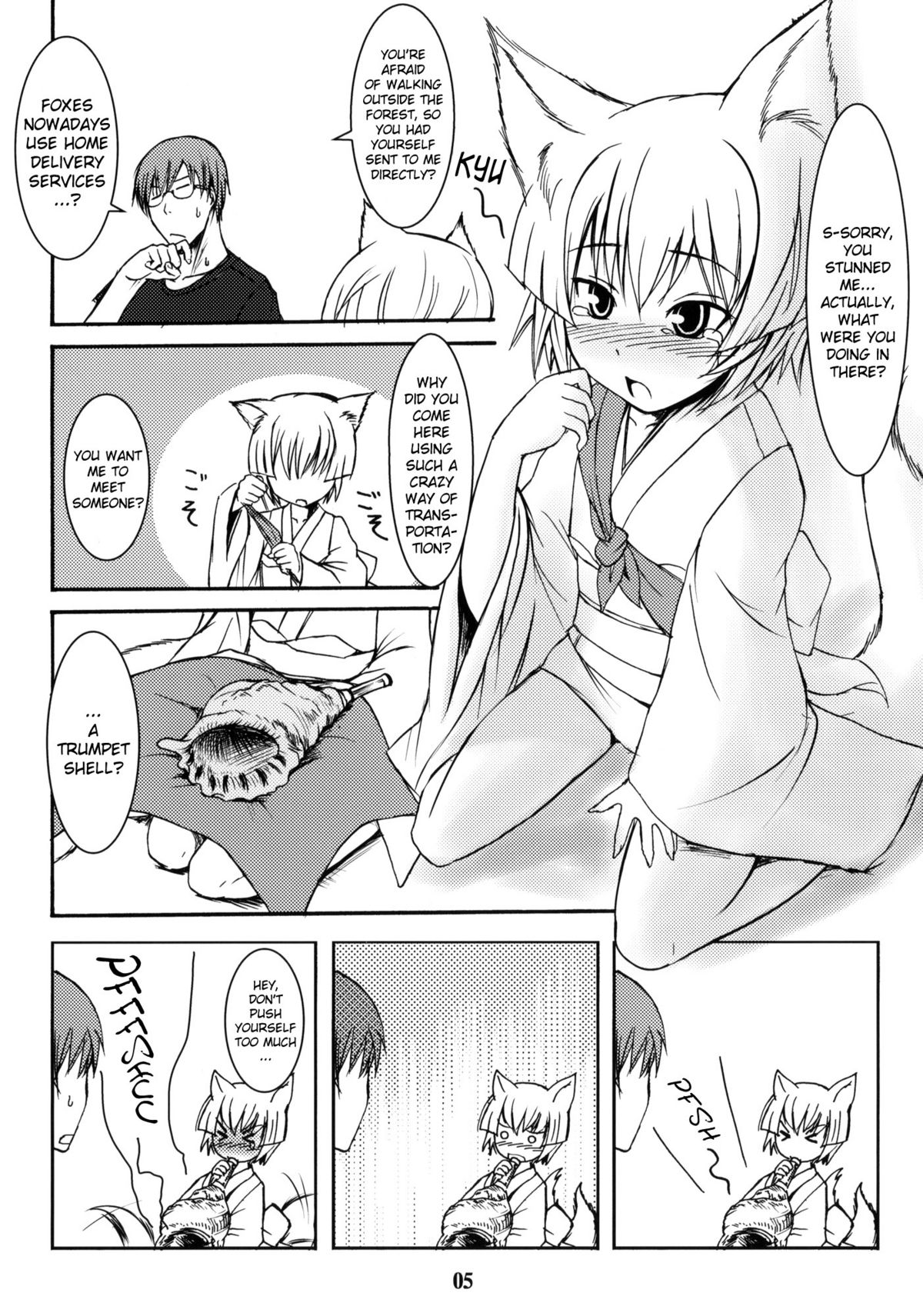 (サンクリ41) [端末異常 (BadHanD)] 白狐の杜 其の参 [英訳]